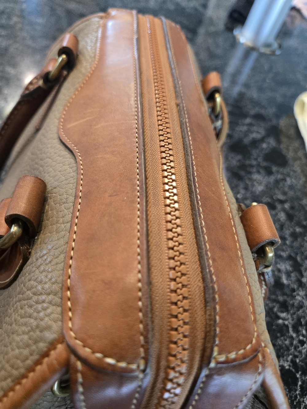 Vintage Dooney & Bourke AWL Satchel – Made in USA Era - Picture 7 of 11